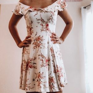 Francesca’s floral dress